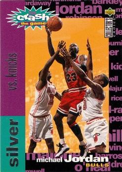 1995-96 Collector's Choice - You Crash the Game Silver: Scoring #C1 Michael Jordan - VAR: vs. Knicks W