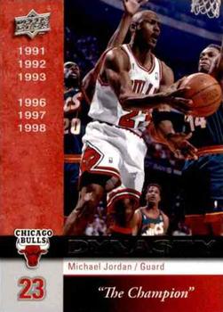 2008-09 Upper Deck - Dynasty Chicago Bulls #CHI-14 Michael Jordan