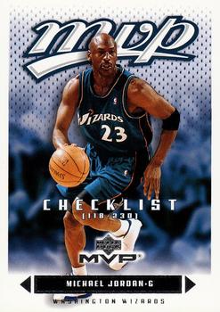2003-04 Upper Deck MVP #200 Michael Jordan - Checklist: 118-230