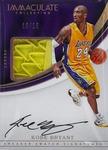 2016-17 Panini Immaculate Collection - Sneaker Swatch Signatures Gold #SN-KB Kobe Bryant AU, MEM, SN10 MEM: Sneaker