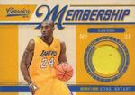2010-11 Panini Classics - Membership Materials #12 Kobe Bryant MEM, SN499