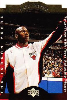 1996-97 Collector's Choice - A Cut Above: The Jordan Years Jumbo #CA7 Michael Jordan