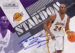 2010-11 Panini Rookies & Stars - Stardom Signatures #1 Kobe Bryant AU, SN49