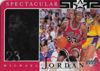 1998 Upper Deck Michael Jordan Career Collection #25 Michael Jordan/Spectacular Stats 88-89