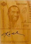 2004-05 Upper Deck Hardcourt - Engraved Endorsements #EE-KB Kobe Bryant AU, SP