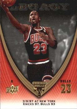 2008-09 Upper Deck Michael Jordan Legacy Collection #827 Michael Jordan - Game 827
