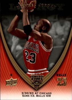 2008-09 Upper Deck Michael Jordan Legacy Collection #654 Michael Jordan - Game 654