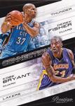 2012-13 Panini Prestige - Connections #18 Derek Fisher / Kobe Bryant