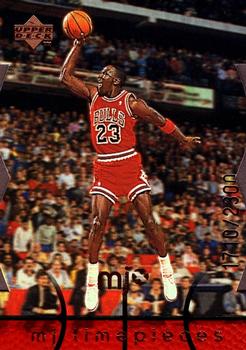 1998 Upper Deck MJx - Timepieces Red #8 Michael Jordan