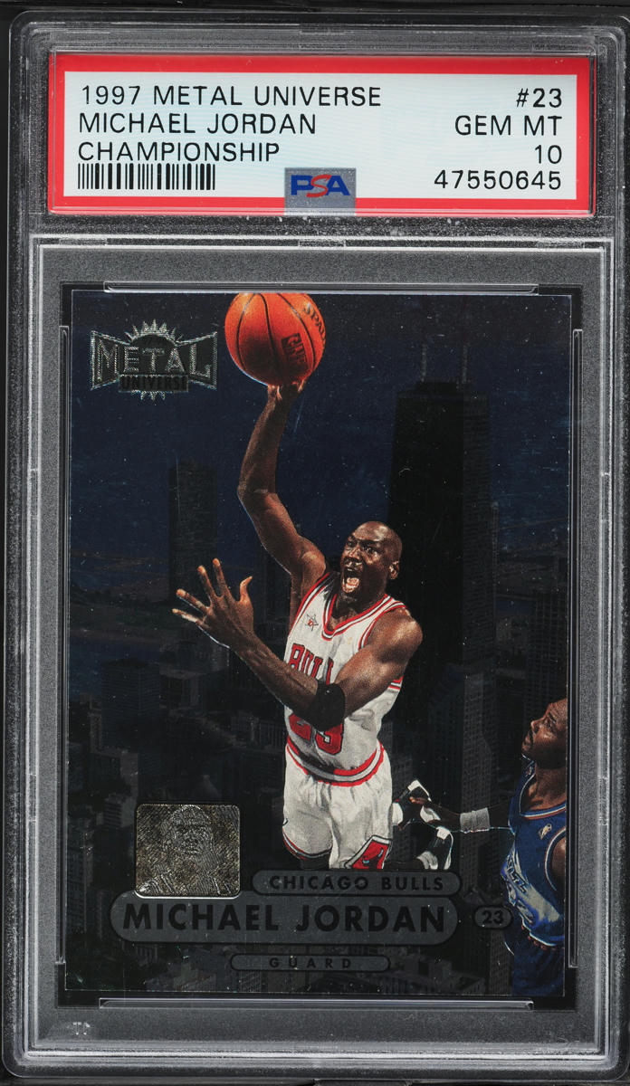 1997 Metal Universe Championship PMG #23 /50