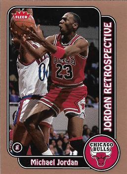 2008-09 Fleer - Michael Jordan Retrospective Glossy #MJ-4 Michael Jordan