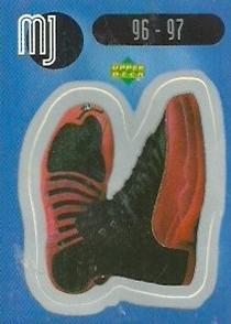 1998 Upper Deck Michael Jordan Stickers - Stick-Ums #SU17 Michael Jordan