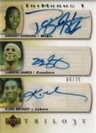2004-05 Upper Deck Trilogy - TriMarks I #TM-HJB Dwight Howard / LeBron James / Kobe Bryant AU, SN35