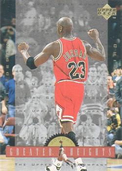 1996-97 Upper Deck - Michael Jordan Greater Heights #GH9 Michael Jordan