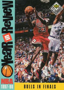 1998-99 UD Choice #198 Bulls In Finals