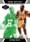 2007-08 Topps Co-Signers - Gold Green #41 Byron Scott / Kobe Bryant SN59, VAR VAR: Player variation