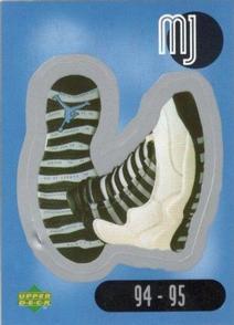 1998 Upper Deck Michael Jordan Stickers - Stick-Ums #SU15 Michael Jordan