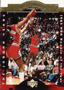1996-97 Collector's Choice - A Cut Above: The Jordan Years Jumbo #CA1 Michael Jordan