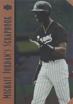 1995 Upper Deck Minor League - Michael Jordan Scrapbook #MJ6 The Hitting Streak
