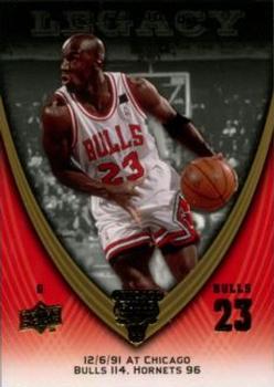 2008-09 Upper Deck Michael Jordan Legacy Collection #526 Michael Jordan - Game 526