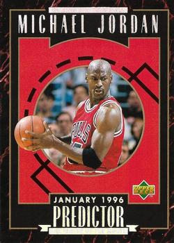 1995-96 Upper Deck - Predictors Exchange: Player of the Month #R2 Michael Jordan - January 1996