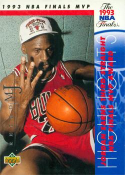 1998 Upper Deck Michael Jordan Career Collection #57 Michael Jordan/MJ Retro 93-94 UD