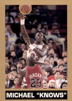 1990 Michael Jordan "Knows" (unlicensed) #NNO Michael Jordan - Defense