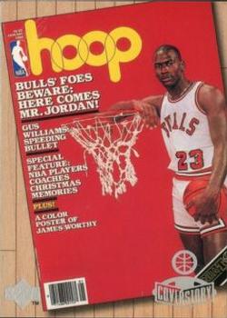 1998 Upper Deck Michael Jordan Living Legend - Cover Story #C1 Michael Jordan - Hoop 1/85