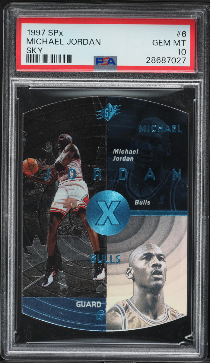 1997 SPx Sky Blue #6