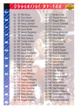 1992-93 Upper Deck #200 Checklist: 91-200 - VAR: Hologram on back is 1993 style (Upper Deck text and diamond logo)