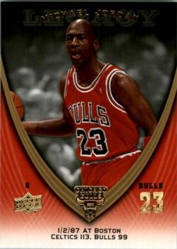 2008-09 Upper Deck Michael Jordan Legacy Collection #129 Michael Jordan - Game 129