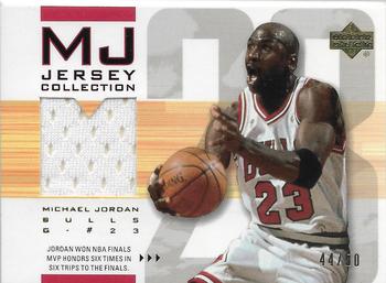 2001-02 Upper Deck - MJ Jersey Collection #MJC16 Michael Jordan - MEM: Jersey (Bulls White)