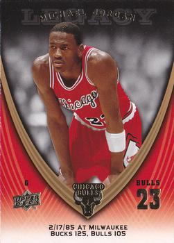2008-09 Upper Deck Michael Jordan Legacy Collection #52 Michael Jordan - Game 52