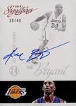 2012-13 Panini Signatures - Signatures Red #131 Kobe Bryant AU, SN49