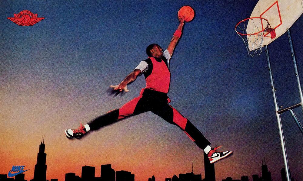 1985 Nike Sports Cards #NNO Michael Jordan