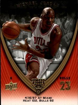 2008-09 Upper Deck Michael Jordan Legacy Collection #847 Michael Jordan - Game 847