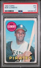 1969 Topps Super #58 Bob Clemente