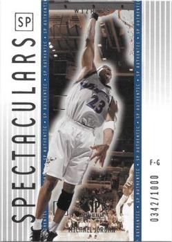 2001-02 SP Authentic #165 Michael Jordan