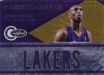 2010-11 Panini Totally Certified - Fabric of the Game Jumbo Team #27 Kobe Bryant MEM, SN299
