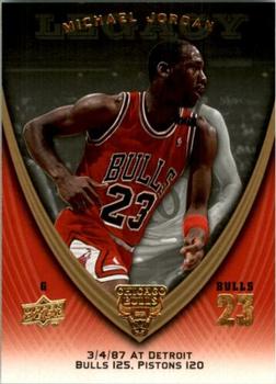 2008-09 Upper Deck Michael Jordan Legacy Collection #157 Michael Jordan - Game 157