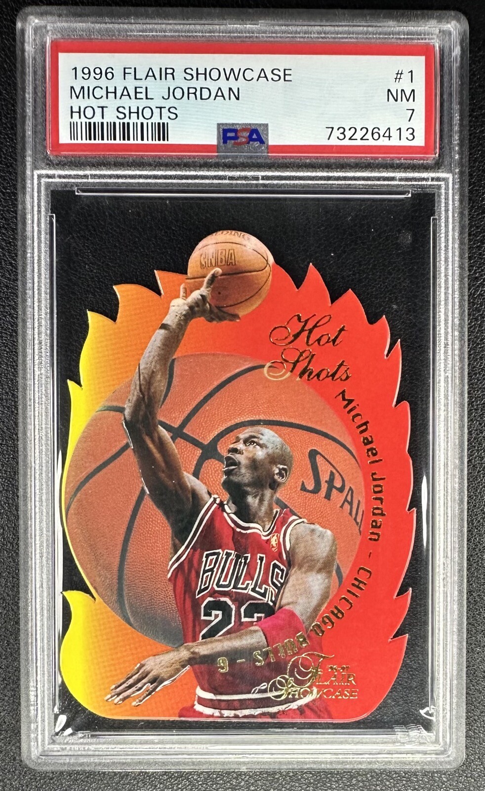 1996 Flair Showcase Hot Shots #1