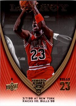 2008-09 Upper Deck Michael Jordan Legacy Collection #241 Michael Jordan - Game 241