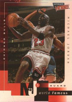 1999-00 Upper Deck Ultimate Victory - MJ's World Famous #MJ1 Michael Jordan