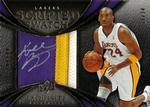 2008-09 Upper Deck Exquisite Collection - Scripted Swatches #SCRP-KB Kobe Bryant AU, MEM, SN24