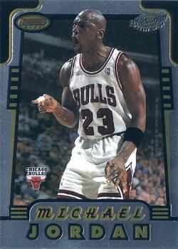1996-97 Bowman's Best - Honor Roll #HR2 Michael Jordan / Hakeem Olajuwon