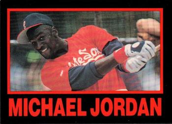 1990 St☆r Big League Yellow & Blue (unlicensed) #NNO Michael Jordan