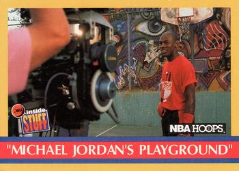 1990-91 Hoops #382 "Michael Jordan's Playground"