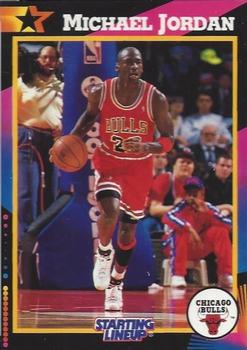 1992 Kenner Starting Lineup Cards #NNO Michael Jordan - Red jersey