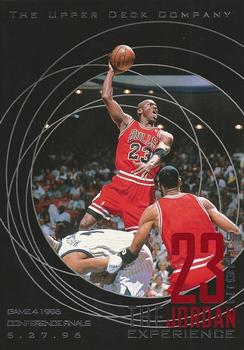 1996 Upper Deck 23 Nights: The Jordan Experience Jumbo #13 Michael Jordan