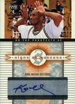 2003 UD Top Prospects - Signs of Success #SS-KB Kobe Bryant AU